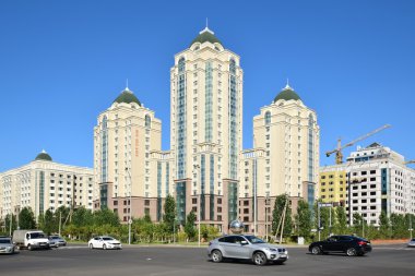 Görünümünde Astana, Kazakistan, Expo 2017 dizi başkenti