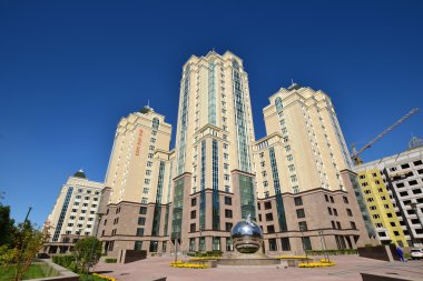 Görünümünde Astana, Kazakistan, Expo 2017 dizi başkenti