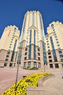 Görünümünde Astana, Kazakistan, Expo 2017 dizi başkenti