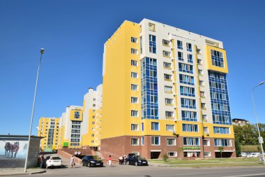 Görünümünde Astana, Kazakistan, Expo 2017 dizi başkenti