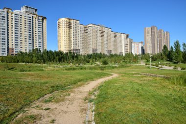 Görünümünde Astana, Kazakistan, Expo 2017 dizi başkenti