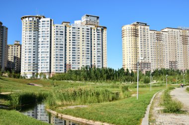 Görünümünde Astana, Kazakistan, Expo 2017 dizi başkenti