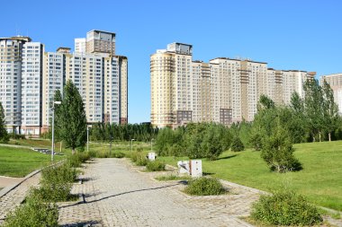 Görünümünde Astana, Kazakistan, Expo 2017 dizi başkenti