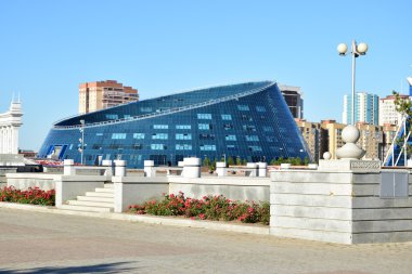 Görünümünde Astana, Kazakistan, Expo 2017 dizi başkenti