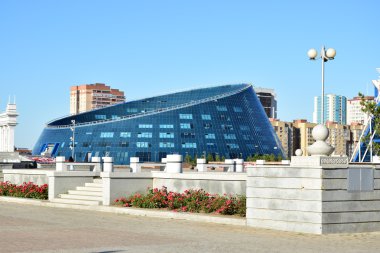 Görünümünde Astana, Kazakistan, Expo 2017 dizi başkenti