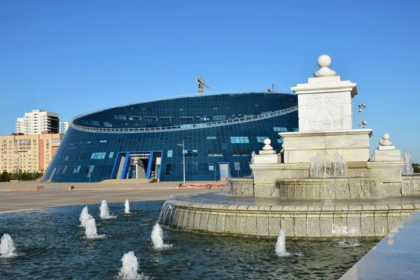 Vista Astana Capital Cazaquistão Sede Expo 2017 — Fotografia de Stock