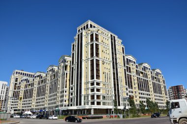 Görünümünde Astana, Kazakistan, Expo 2017 dizi başkenti