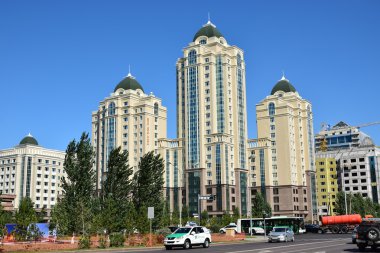 Görünümünde Astana, Kazakistan, Expo 2017 dizi başkenti