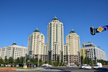 Görünümünde Astana, Kazakistan, Expo 2017 dizi başkenti