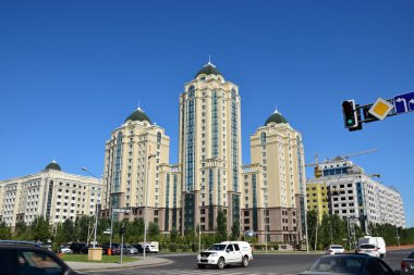 Görünümünde Astana, Kazakistan, Expo 2017 dizi başkenti