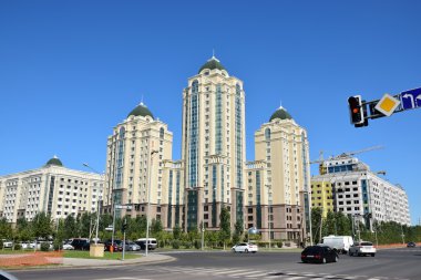 Görünümünde Astana, Kazakistan, Expo 2017 dizi başkenti