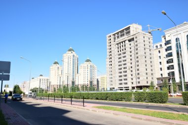 Görünümünde Astana, Kazakistan, Expo 2017 dizi başkenti