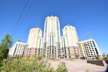 Görünümünde Astana, Kazakistan, Expo 2017 dizi başkenti