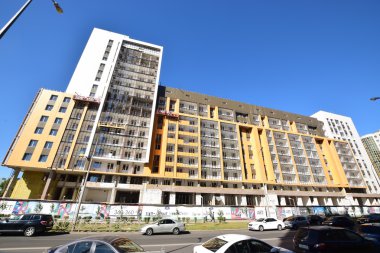 Görünümünde Astana, Kazakistan, Expo 2017 dizi başkenti