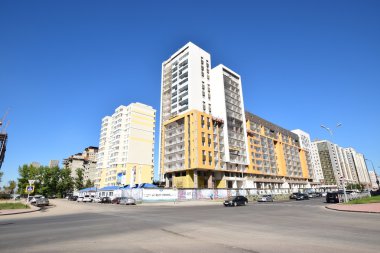 Görünümünde Astana, Kazakistan, Expo 2017 dizi başkenti