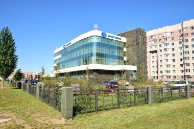 Görünümünde Astana, Kazakistan, Expo 2017 dizi başkenti