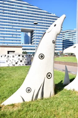 Görünümünde Astana, Kazakistan, Expo 2017 dizi başkenti