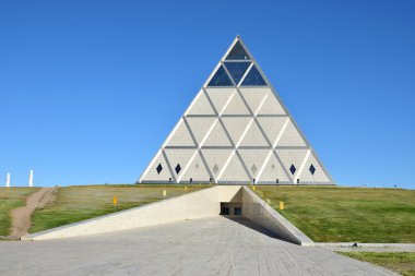Görünümünde Astana, Kazakistan, Expo 2017 dizi başkenti