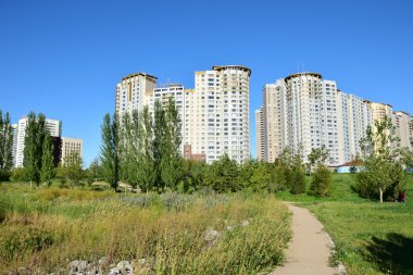 Görünümünde Astana, Kazakistan, Expo 2017 dizi başkenti