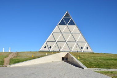 Görünümünde Astana, Kazakistan, Expo 2017 dizi başkenti