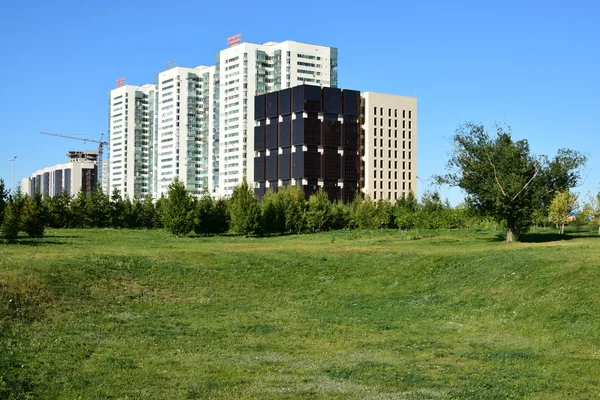 Weergave Astana Hoofdstad Van Kazachstan Gastheer Van Expo 2017 — Stockfoto