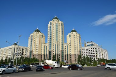 Görünümünde Astana, Kazakistan, Expo 2017 dizi başkenti