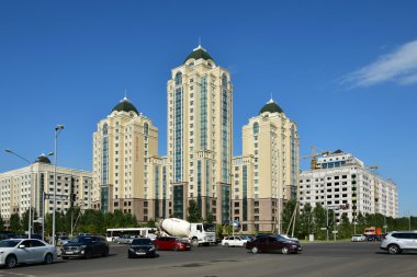 Görünümünde Astana, Kazakistan, Expo 2017 dizi başkenti