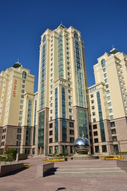 Modern Astana, Kazakistan başkenti bina konut