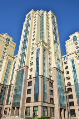 Modern Astana, Kazakistan başkenti bina konut