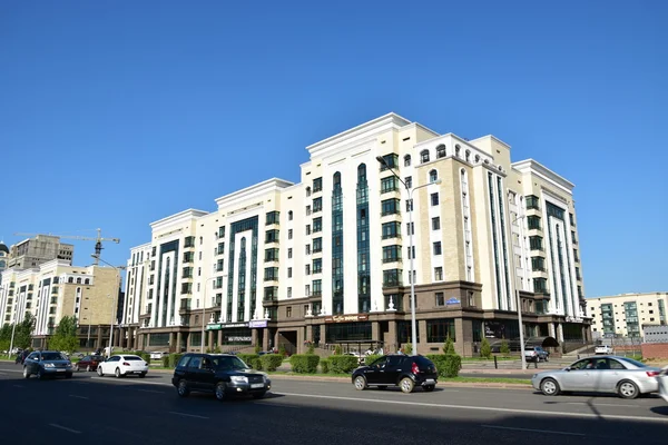 Astana, Kazajstán - moderno edificio residencial — Foto de Stock