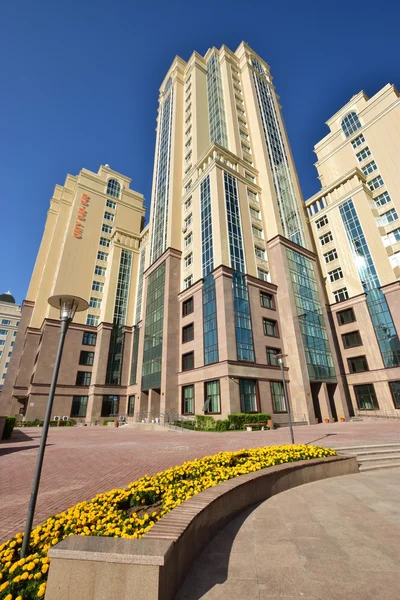 Moderno Edificio Residenziale Astana Capitale Del Kazakistan — Foto Stock