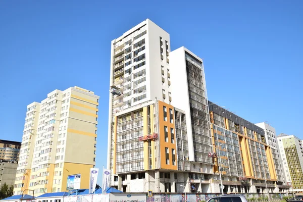 Moderna Bostads Byggnad Astana Kazakstans Huvudstad — Stockfoto