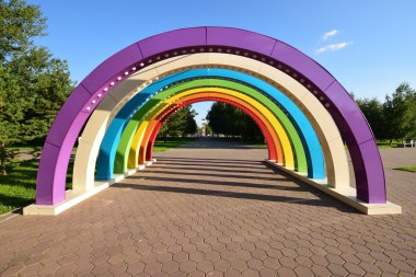 Görünümünde Astana, Kazakistan, Expo 2017 dizi başkenti