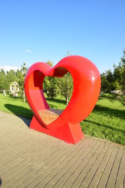 Görünümünde Astana, Kazakistan, Expo 2017 dizi başkenti