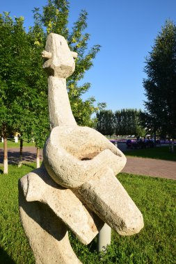 Görünümünde Astana, Kazakistan, Expo 2017 dizi başkenti