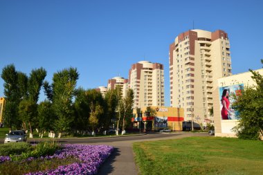 Görünümünde Astana, Kazakistan, Expo 2017 dizi başkenti
