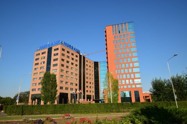 Görünümünde Astana, Kazakistan, Expo 2017 dizi başkenti