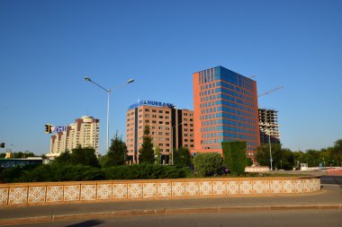 Görünümünde Astana, Kazakistan, Expo 2017 dizi başkenti