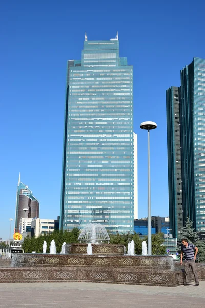 Uitzicht Baiterek Toren Astana Hoofdstad Van Kazachstan — Stockfoto