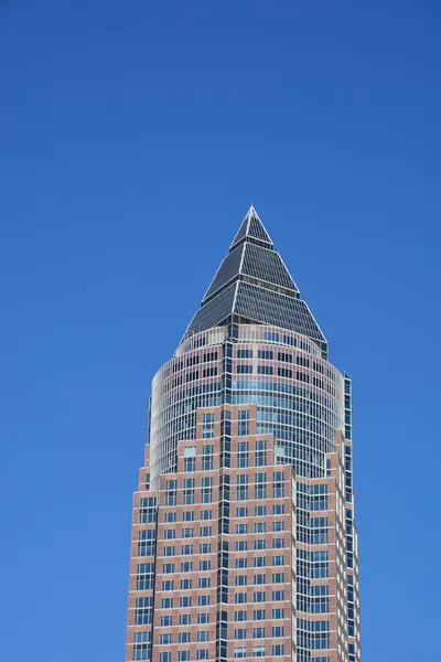 Φρανκφούρτη Γερμανία 2021 Ουρανοξύστες Στην Πόλη Της Φραγκφούρτης — Φωτογραφία Αρχείου
