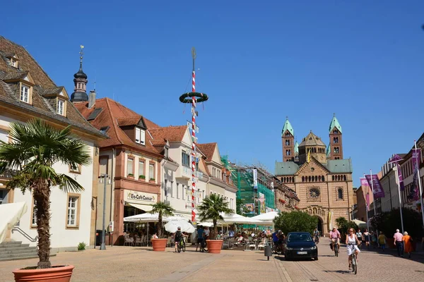 Speyer Alemanha 2021 Bildings Históricos Speyer — Fotografia de Stock