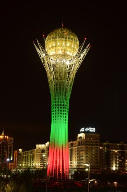 astana, Kazakistan baiterek kulede