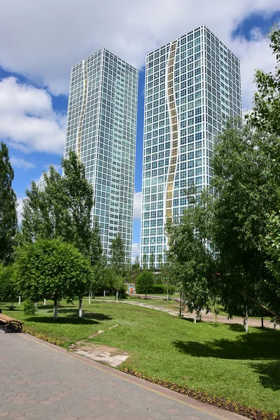 Wohntürme in Astana, Kasachstan — Stockfoto