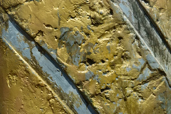 Brons yta med patina solbelysta — Stockfoto