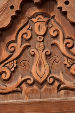 ahşap dekoratif desen