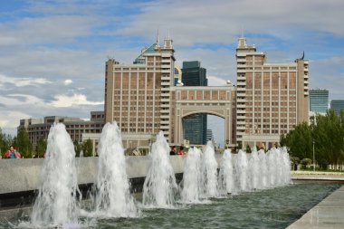 아스타나에서 kazmunaigaz의 본부