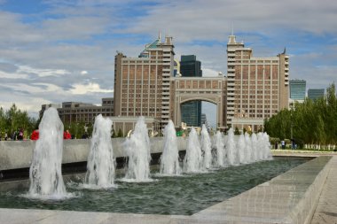 아스타나에서 kazmunaigaz의 본부