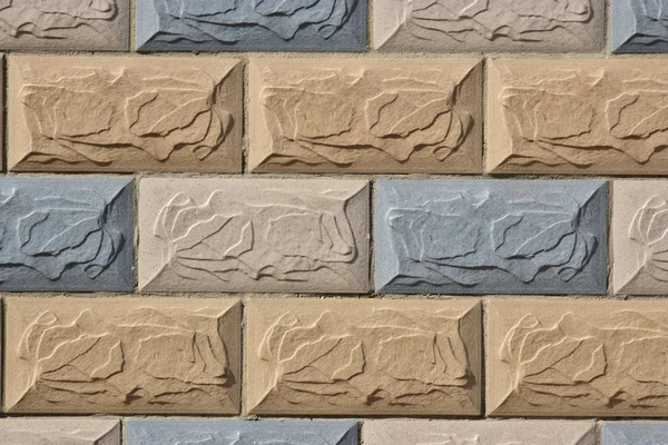 Muro di mattoni decorativi — Foto Stock