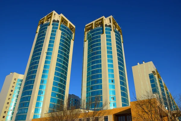Moderne Gebäude in Astana, der Hauptstadt Kasachstans — Stockfoto