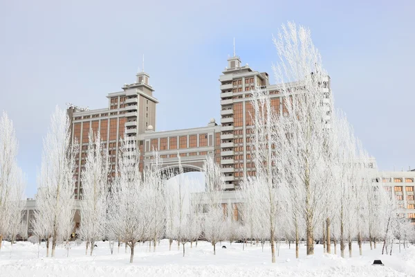 Astana, Kazakistan başkenti modern binalar